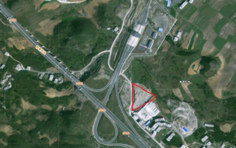 猴場收費站小型預(yù)制場施工用地